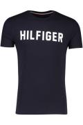 Tommy Hilfiger t-shirt katoen donkerblauw