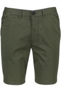 Vanguard bermuda slim fit groen effen katoen