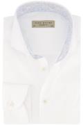 John Miller overhemd mouwlengte 7 Tailored Fit normale fit wit effen b...