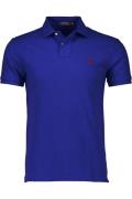 Polo Ralph Lauren polo wijde fit blauw effen 100% katoen Classic Fit B...