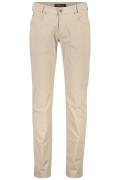 Gardeur jeans beige effen zonder omslag