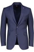 Club of Gents colbert mix & match blauw effen zakken wol slim fit