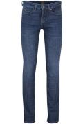 Hugo Boss jeans model Dellaware donkerblauw effen denim