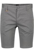 Hugo Boss Orange bermuda katoen slim fit grijs