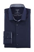 Navy uni Olymp business overhemd super slim fit