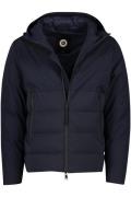 Reset winterjas gewatteerd donkerblauw normale fit