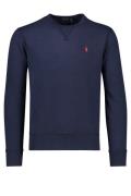 Polo Ralph Lauren trui donkerblauw effen katoen ronde hals