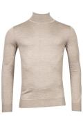 Thomas Maine coltrui beige effen merinowol normale fit