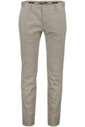 Alberto katoenen chino beige slim fit Rob