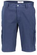 Brax navy short met zijzakken