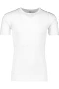 Alan Red katoenen t-shirt wit slim fit ronde hals