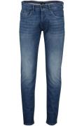 Vanguard blauw spijker slim fit jeans katoen