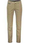 Broek COM4 beige effen katoen