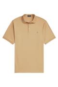 Polo Ralph Lauren polo 3-knoops normale fit beige katoen