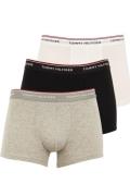 Tommy Hilfiger boxershort zwart wit en grijs