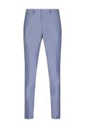 Roy Robson pantalon mix en match blauw slim fit gemêleerd wol