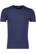 Polo Ralph Lauren t-shirt navy custom slim fit ronde hals