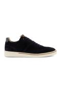 Navy Floris van Bommel sneaker laag leer