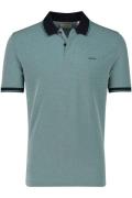 Katoenen Gant polo turquoise normale fit