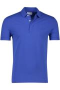 Lacoste polo blauw katoen normale fit