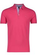 Katoenen Portofino polo normale fit roze