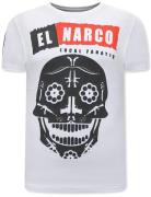 Local Fanatic Shirts met print el narco