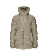 Rains 1537 puffer w jacket velvet taupe