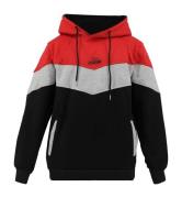 Legend Sports Hoodie legend tricolore dames/heren rood fleece