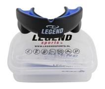 Legend Sports Anti shock gebitsbeschermer heren/dames zwart-blauw