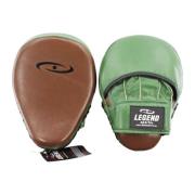 Legend Sports Pro line focus pads stootkussen army/bruin leer