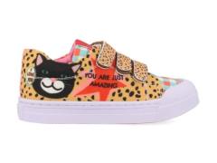 Go Banana's Sneakers gbscat-v geel /