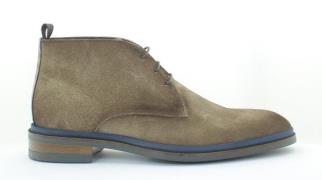 Giorgio 85804 suede veter schoen met rubber zool