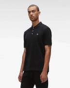 Moose Knuckles Men polo piqué silver