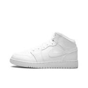 Nike Air jordan 1 mid triple white (gs)