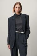 Jane Lushka Lennard oversized blazer technical jersey grey