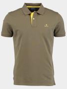 Gant Polo korte mouw contrast collar pique ss rugge 2052003/301