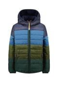 Moodstreet Jongens winterjas colourblock stripe