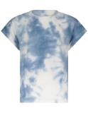 NoBell Meiden t-shirt kasis tie dye denim sea