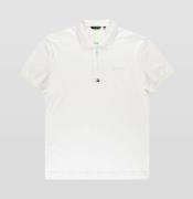 Antony Morato Polo 21 rubber print cream