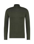 Purewhite Trui turtleneck pw groen