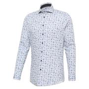 Blue Industry Overhemd jersey, bloemen motief