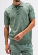 Butcher of Blue Clifden polo delphi green heren gebreide polo