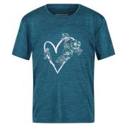 Regatta Kinderen/kinderen findley keep going heart marl t-shirt