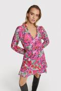 Alix The Label 2306342177 woven painted flower dress