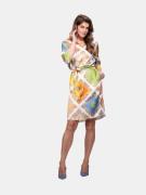 Mucho Gusto Zijden jurk pietrasanta paisley patchwork
