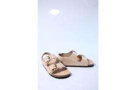 Birkenstock Milano big buckle sandalen