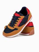 Ombre heren sneakers laag t310