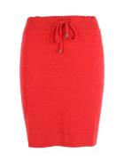 Zoso Mira jacquard skirt fiery red