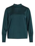 Vila 184580 viellette highneck l/s shirt