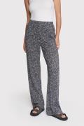 Alix The Label Ladies woven cricle text pants dessin